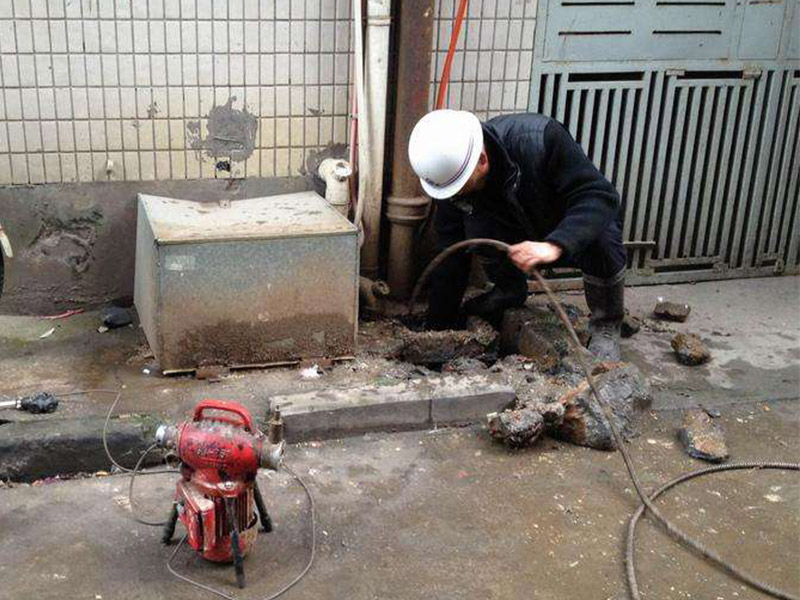 昆山疏通下水道-洗菜池疏通